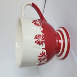 Starbucks Coffee Holiday 2007 Red and White Hoho Coffee Tea Mug